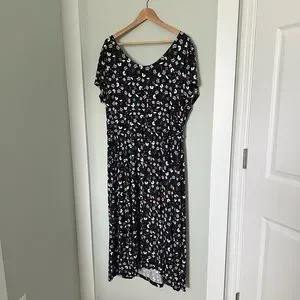 Boden Dresses Boden Alda Jersey Midi Dress In Navy Blossom Vine Poshmark
